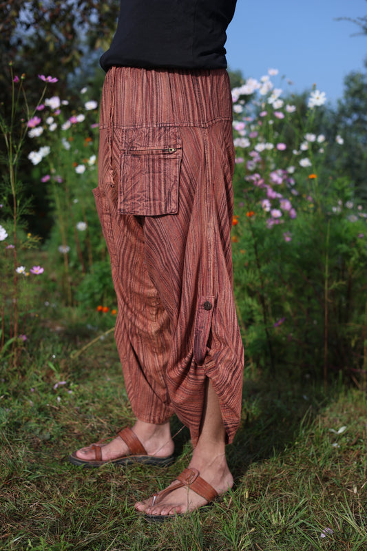 Unisex Stone-Wash Cotton Yoga Pajama