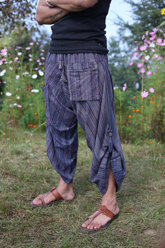 Unisex Stone-Wash Cotton Yoga Pajama