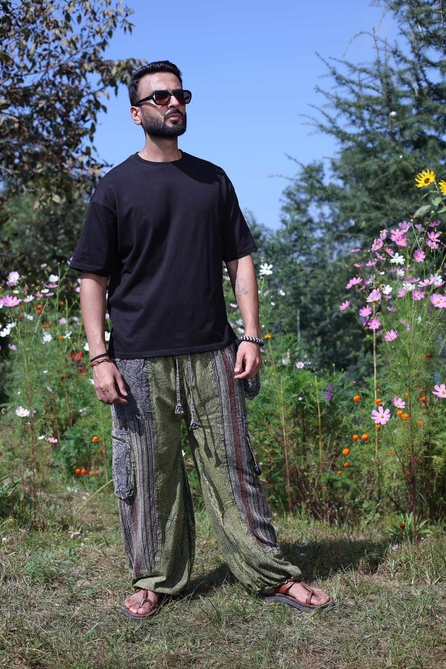 100% Cotton Black Oversized T-shirt