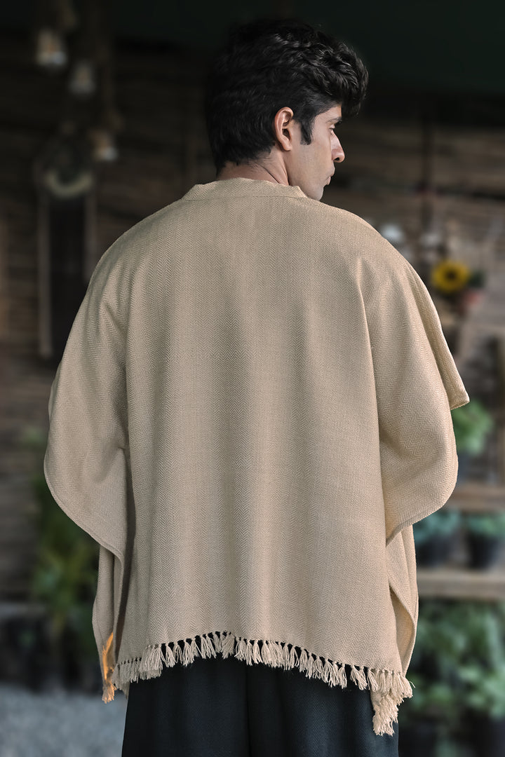Drift Top – Oatmeal, back view